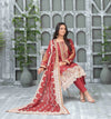 Sameeha Emb Paste Print Cutwork Dupatta By Tawakkal Fab D-1924