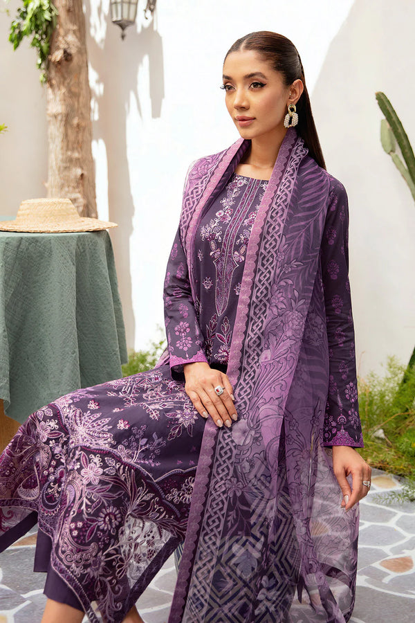 MASHAAL BY RAMSHA LUXURY LAWN-3PC | L-1209
