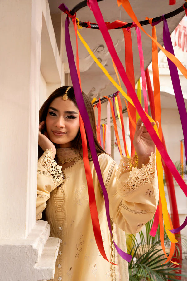 BASANT CHIKANKARI LUXURY BY FLORENT UNSTITCHED| 2026-FBC -2A