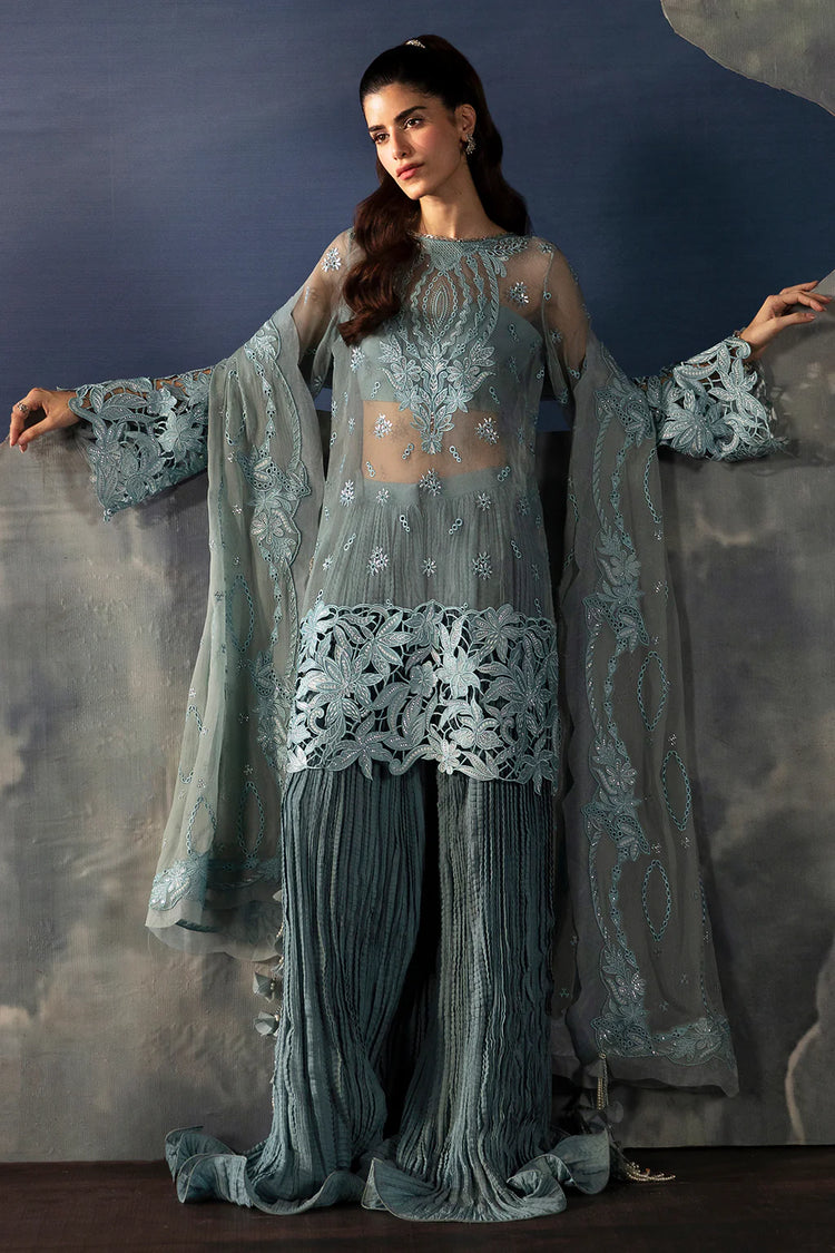 LA FUCHSIA FESTIVE UNSTITCHED BY AFROZEH - ASTRA