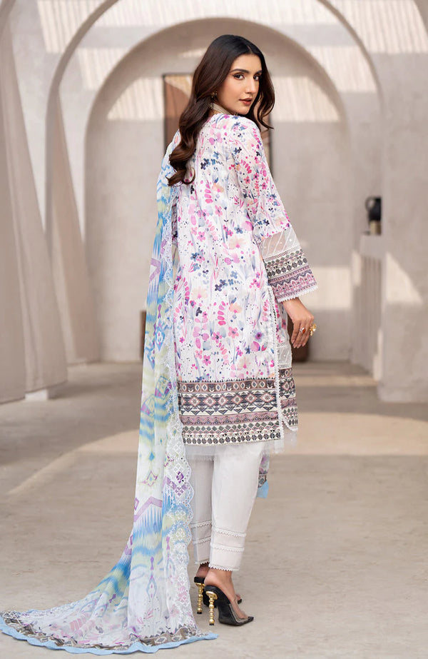 SUNSHINE BLOOM BY ALZOHAIB UN-STITCHED 3PC| D-09