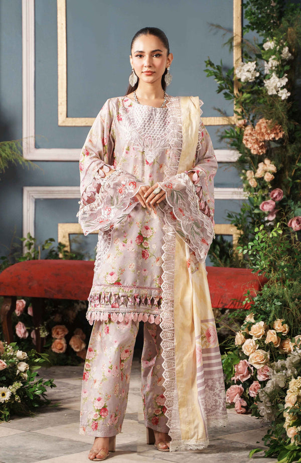 Printkari Cutwork Applique 3 Piece-PCA-24-09