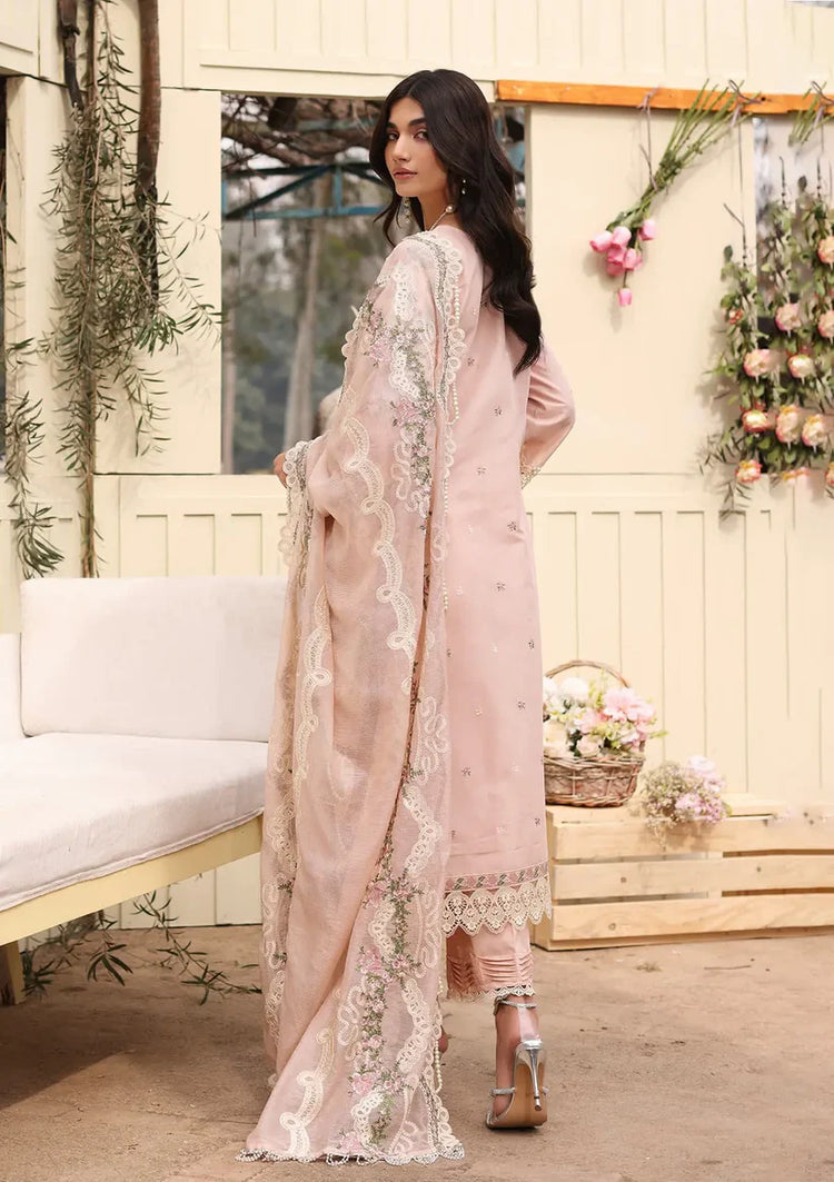 KAHF EXCLUSIVE | LUXURY LAWN UN-STITCHED 3PC| KFL-09B NORA
