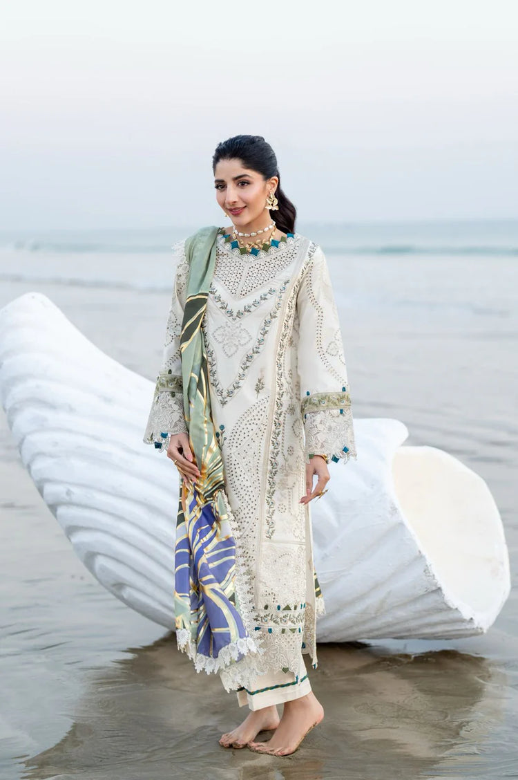 SAAGAR BY AABYAAN LUXURY FESTIVE LAWN | ARSIN