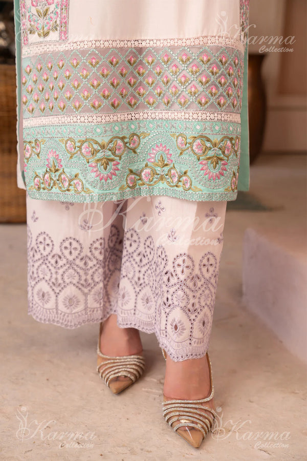 KARMA NAQSH- OYSTER PINK