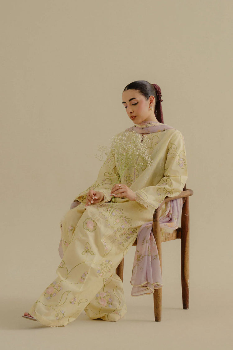COCO BY ZARA SHAHJAHAN UN-STITCHED 3PC | Elva-1A