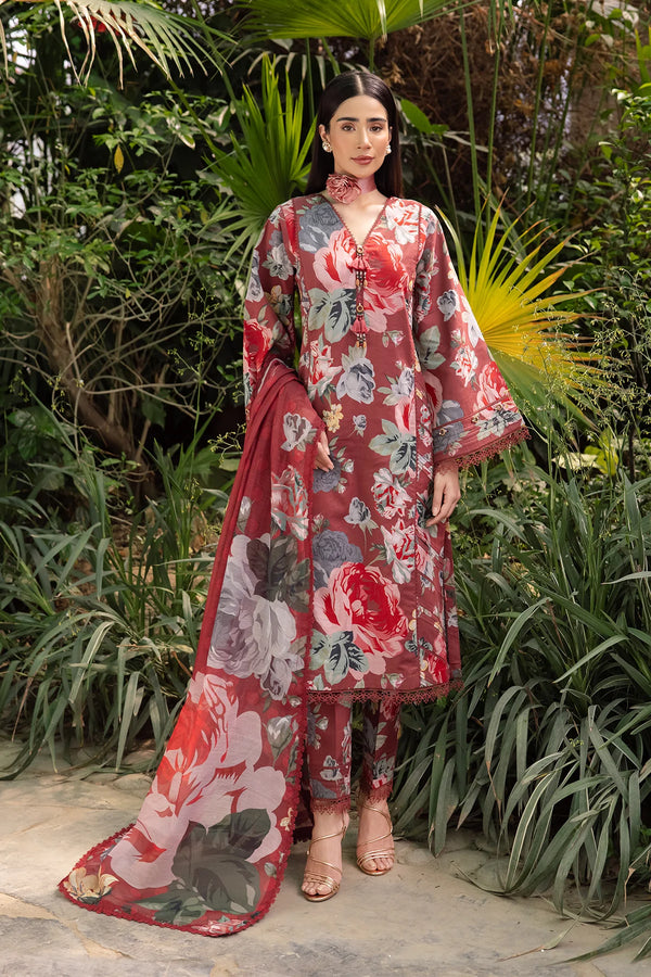 SHEEN PRINTS BY ALIZEH UN-STICHED 3PC|AF-PL-6017-PETUNIA