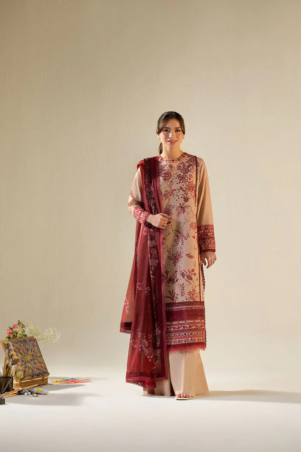 VITAL BY SOBIA NAZIR UN-STITCHED 3PC | VT26-9A