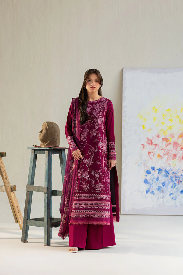 VITAL BY SOBIA NAZIR UN-STITCHED 3PC | VT26-9B