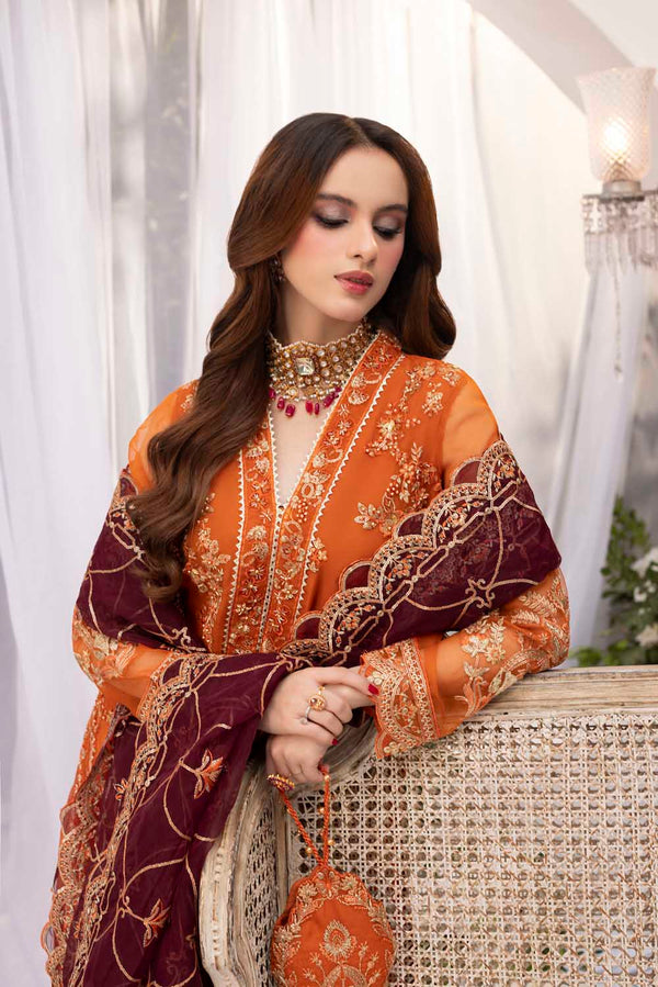 ZARDOZI NIKAH- 09 RUST