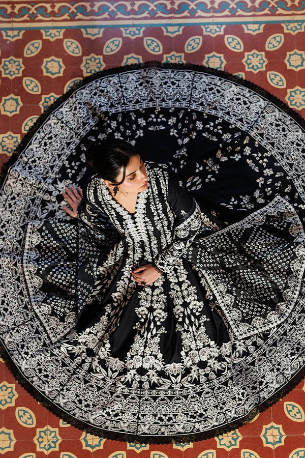 MIRABELLE BY EMAAN ADEEL UN-STITCHED 3PC | MIDNIGHT BLISS