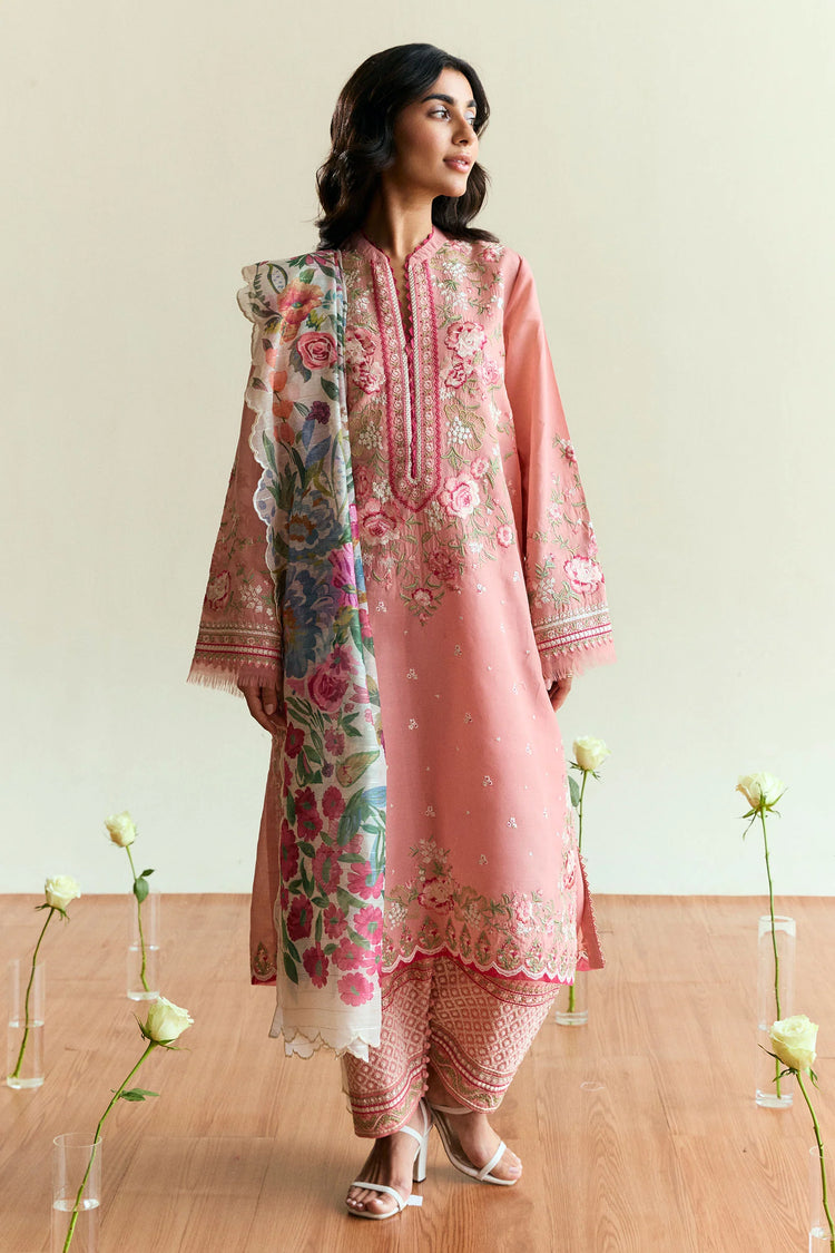 COCO BY ZARA SHAHJAHAN LAWN EID EDIT -SABLE-D9