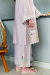 CROSS STITCH/BLOSSOM TINT-3PC SATIN EMBROIDERED SUIT