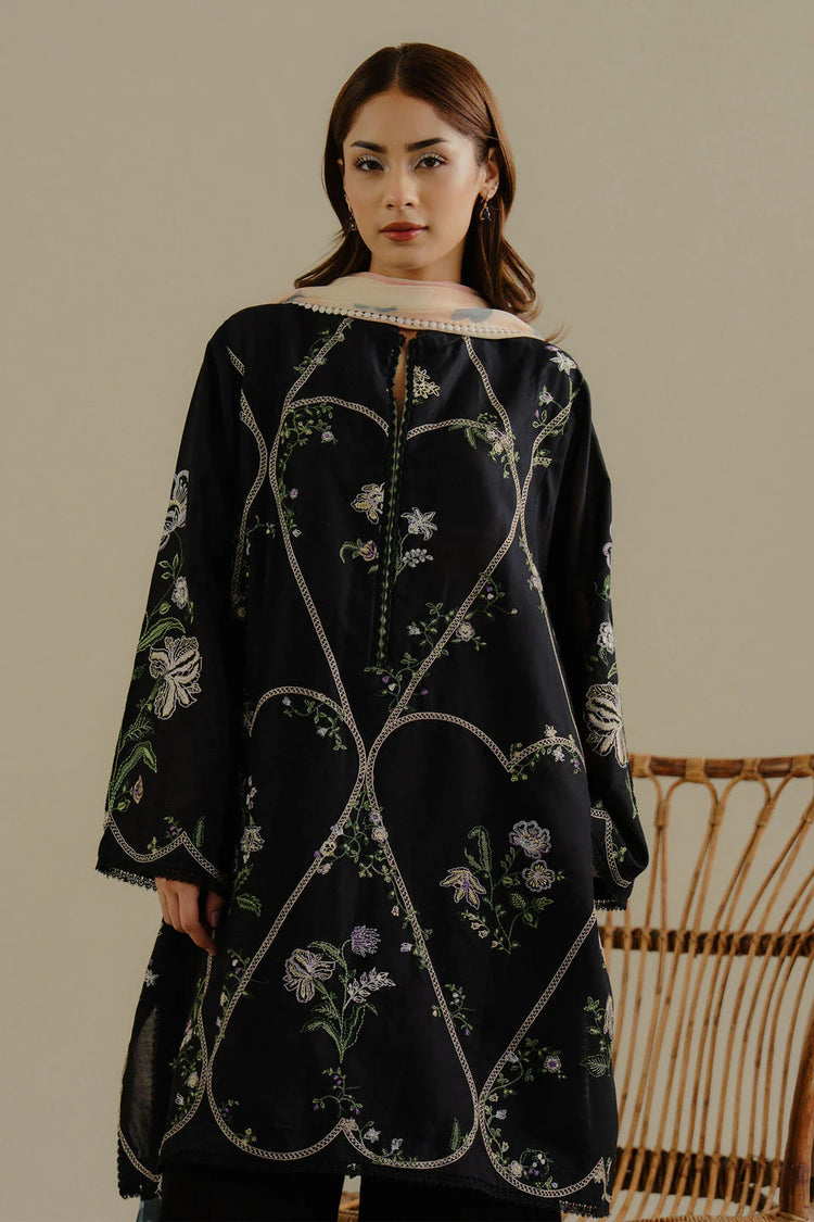 COCO BY ZARA SHAHJAHAN UN-STITCHED 3PC | Tara-8A