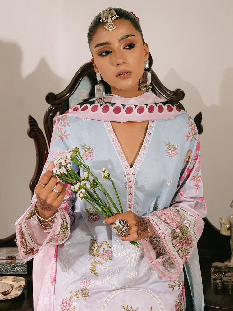 SHANAYA BY MAHNUR UN-STITCHED 3PC | Abeer