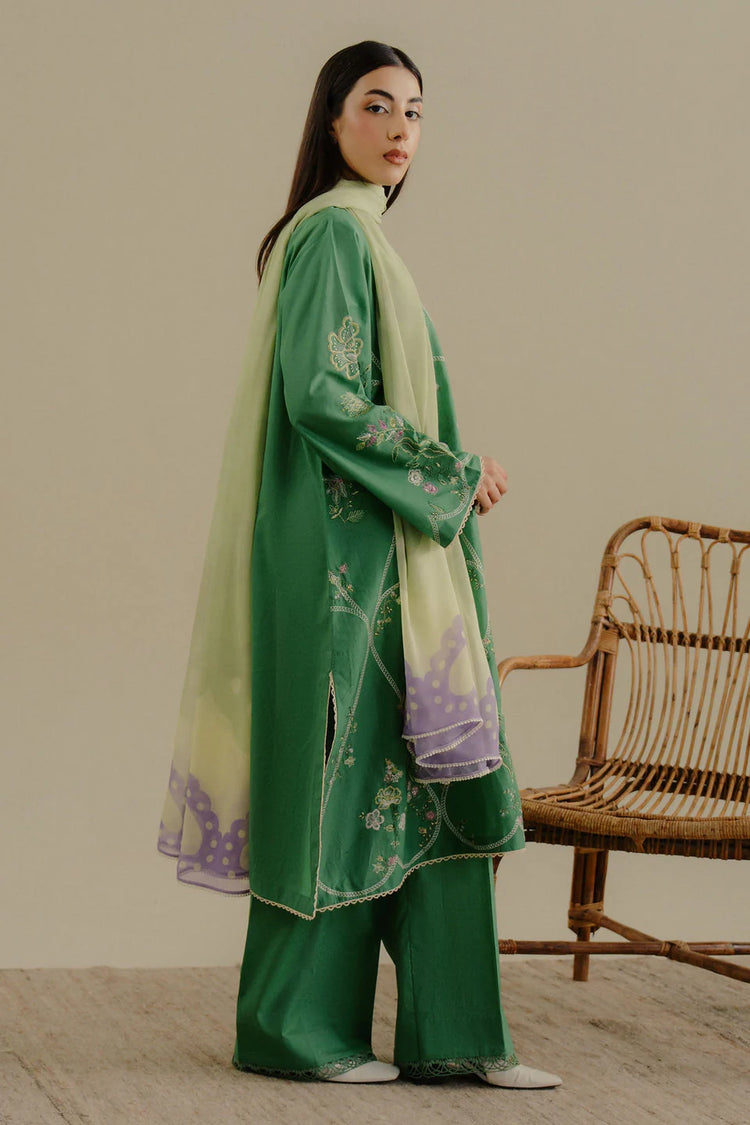 COCO BY ZARA SHAHJAHAN UN-STITCHED 3PC | Tara-8B