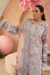 AFROZEH THE PAINTED GARDEN UN-STICHED 3PC|Honeysuckle
