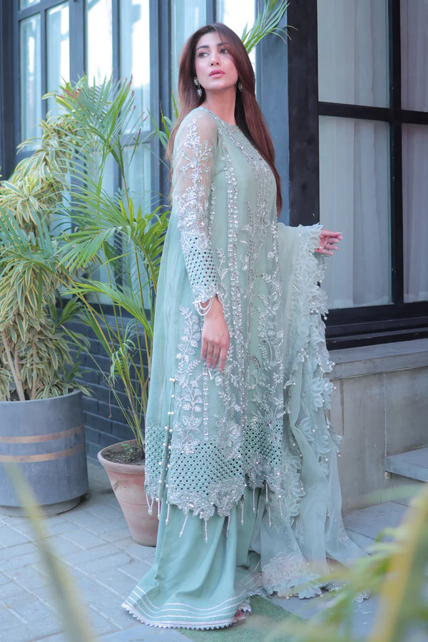 FLEURIE BY SAAD SHAIKH UN-STICHED 3PC|Anya