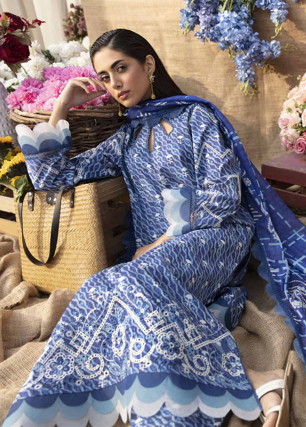 AYZEL SUMMER DREAM UN STITCHED 3PC| AZL-V1-06