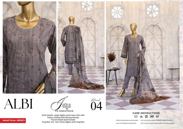 ALBI BY JUSTUJU LAWN | D-04
