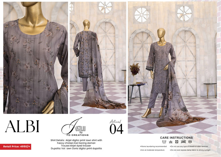ALBI BY JUSTUJU LAWN | D-04