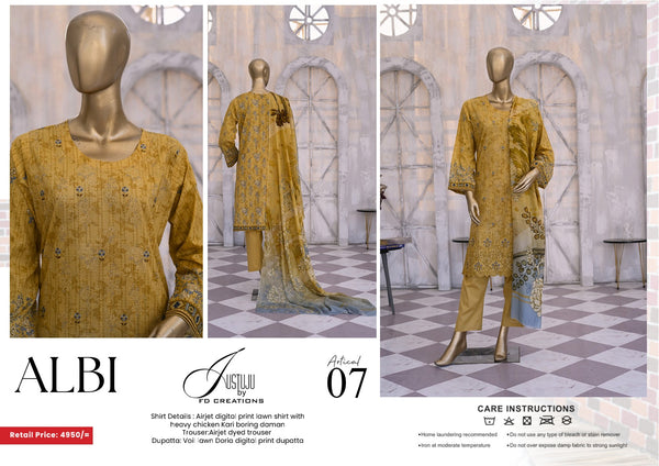 ALBI BY JUSTUJU LAWN | D-07