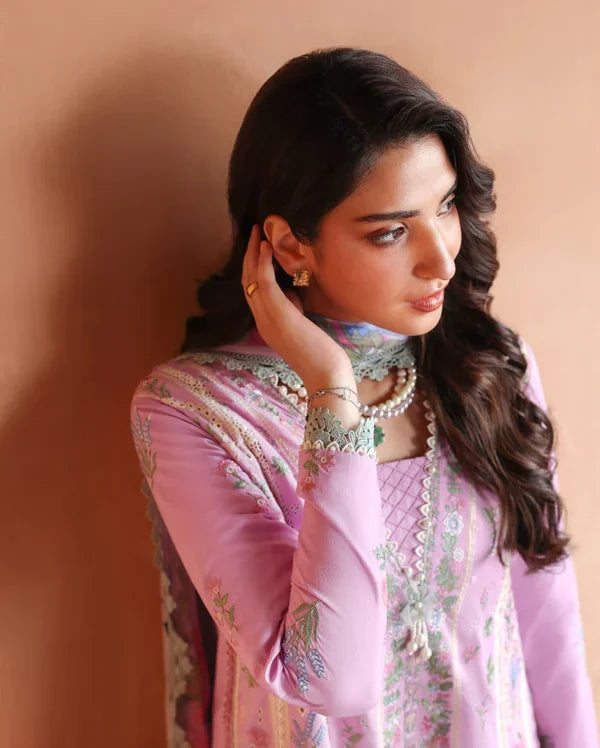 SUMMER REVERIE BY ROHEENAZ UN-STITCHED 3PC | Ardor