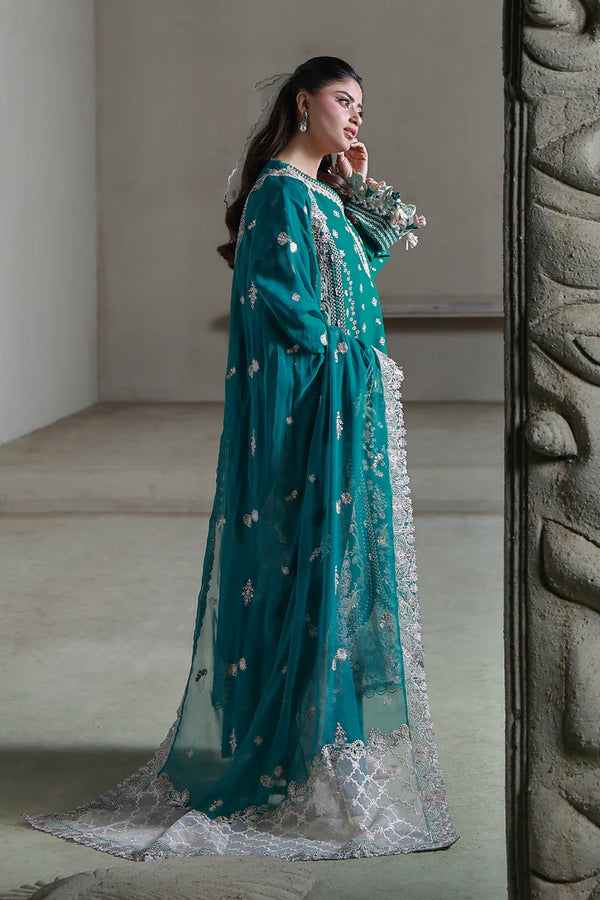 AABYAAN SAAGAR UN-STITCHED 3PC | AYZEL (AL-07)