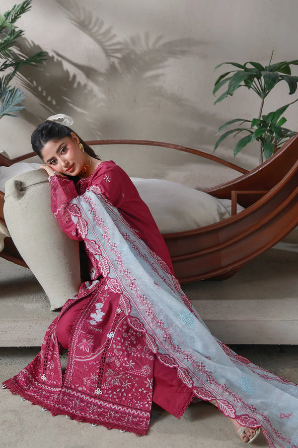 AABYAAN SAAGAR UN-STITCHED 3PC | NOOR (AL-04)