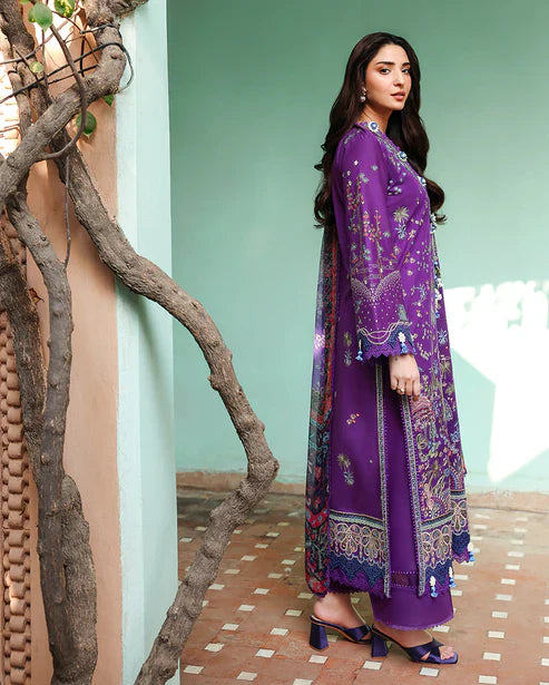 SUMMER REVERIE BY ROHEENAZ UN-STITCHED 3PC | Aurelia