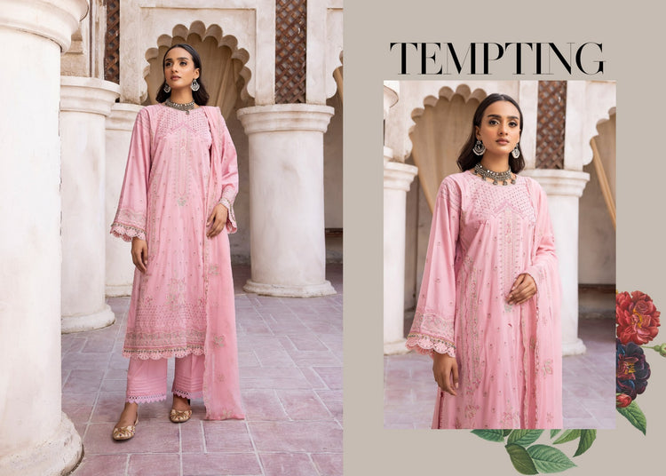 AVENTUS BY KHOOBSURAT UN-STITCHED 3PC | D-KA-707