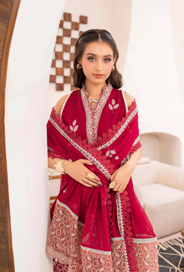 NAYAB BY HUMDUM UN-STITCHED 3PC | D-03
