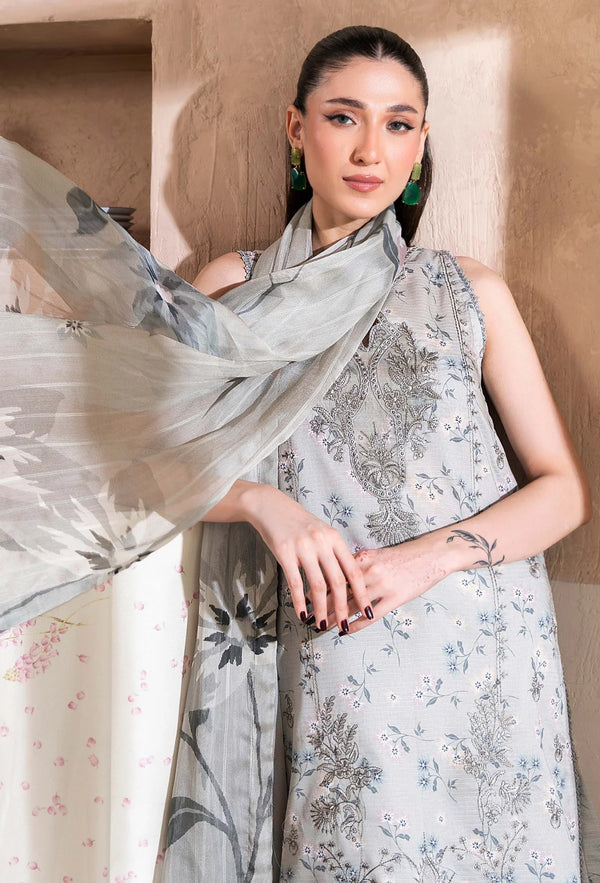 KANWAL BY HUMDUM UN-STITCHED 3PC | D-10