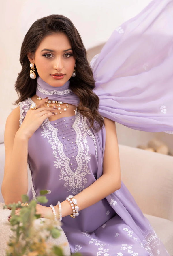 NAYAB BY HUMDUM UN-STITCHED 3PC | D-09