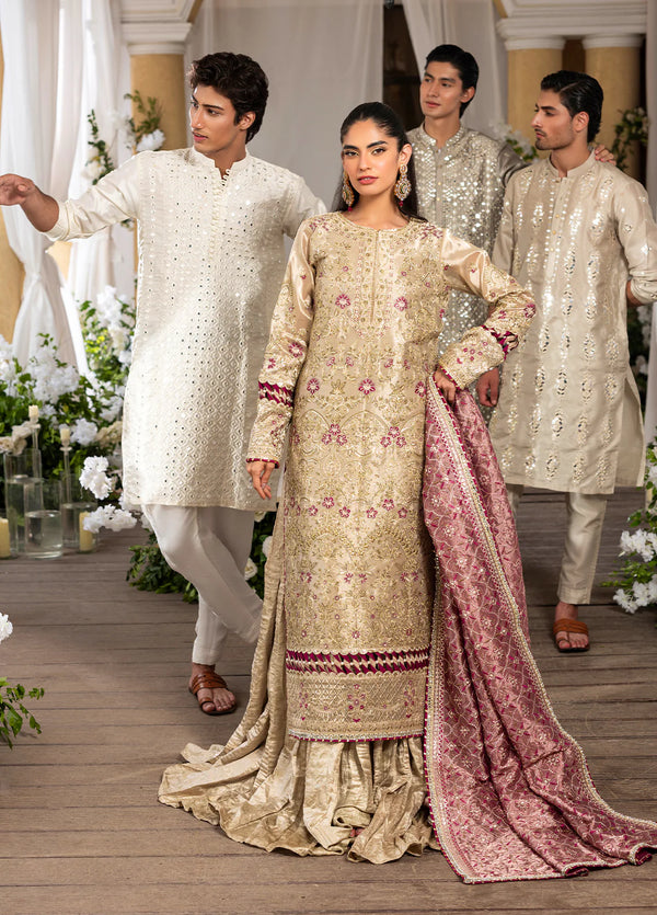 HAYE DIL UN-STITCHED WEDDING FORMAL'S | D-04