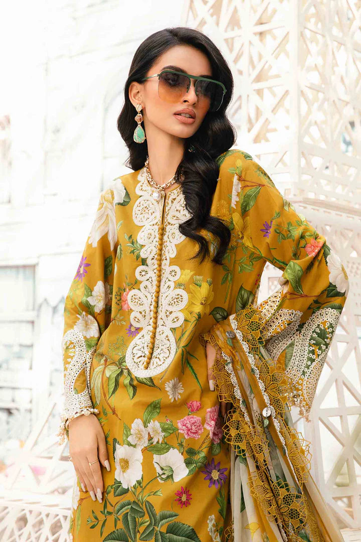 M PRINTS BY MARIA B UNSTITCHED 3PC | MPT-2604-B
