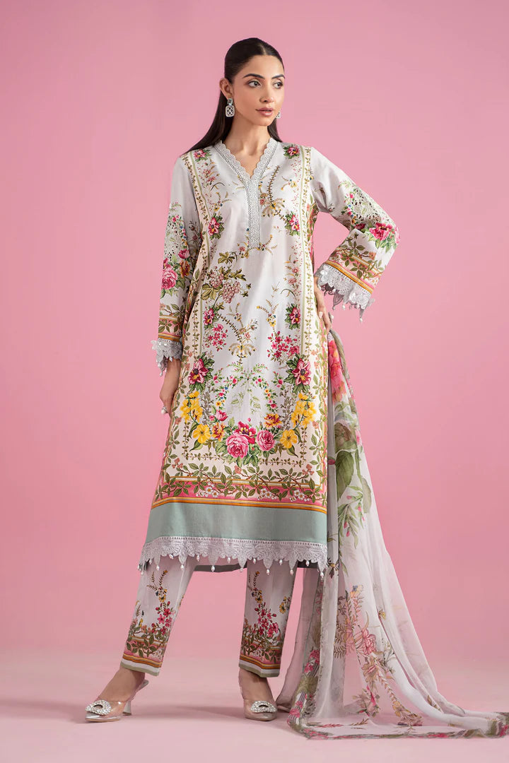 M PRINTS BY MARIA B UNSTITCHED 3PC | MPT-2605-B