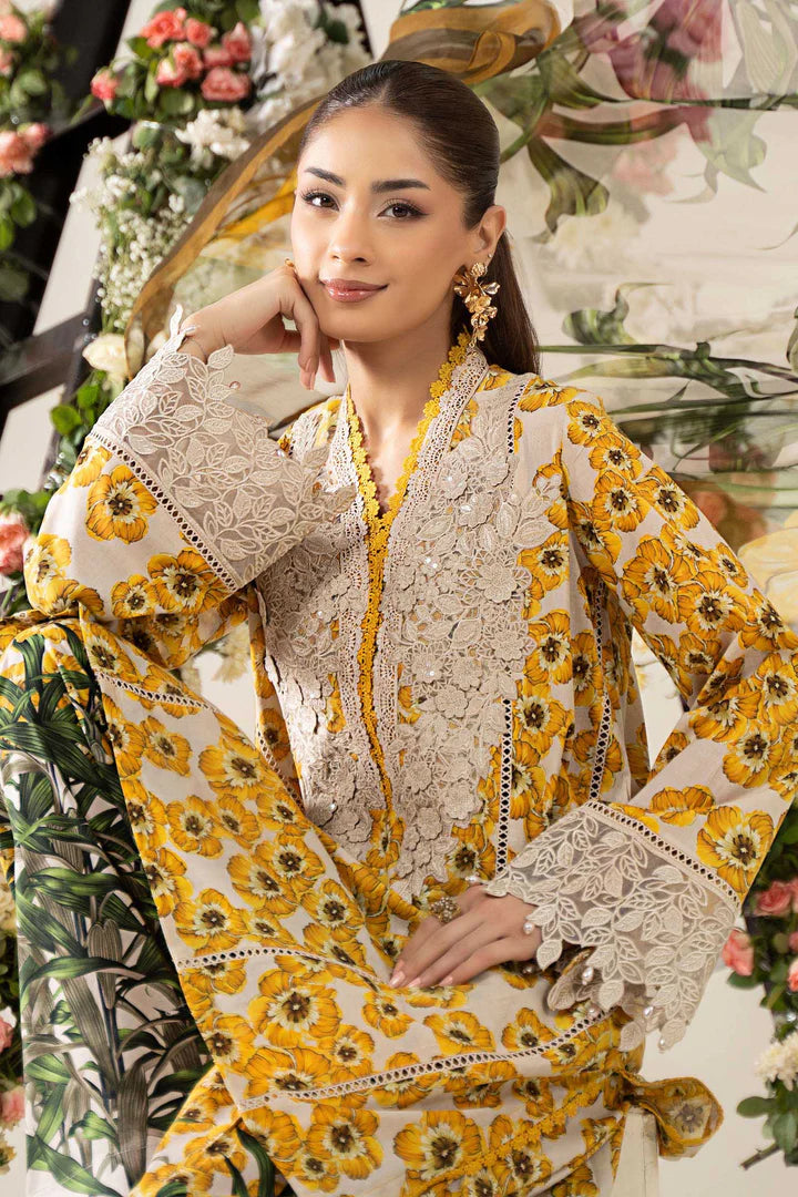 M PRINTS BY MARIA B UNSTITCHED 3PC | MPT-2606-A
