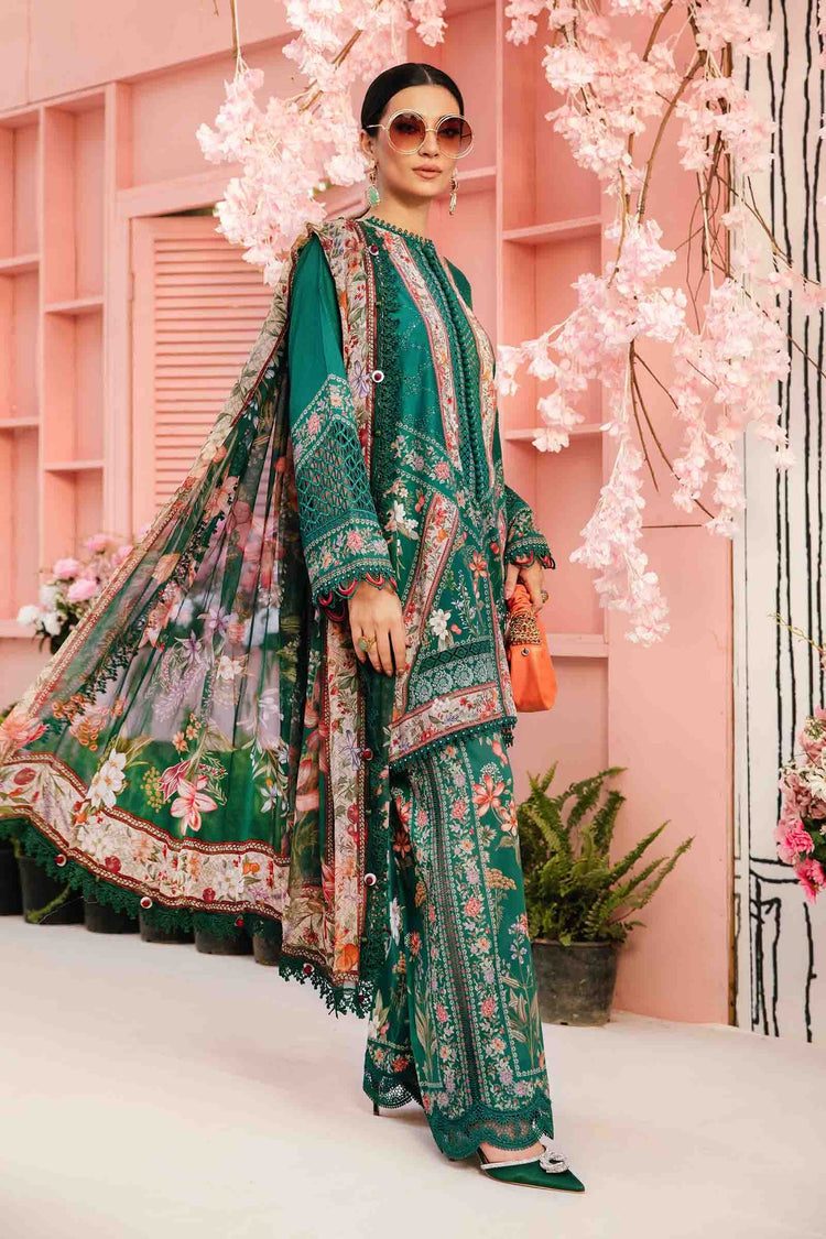 M PRINTS BY MARIA B UNSTITCHED 3PC | MPT-2610-A