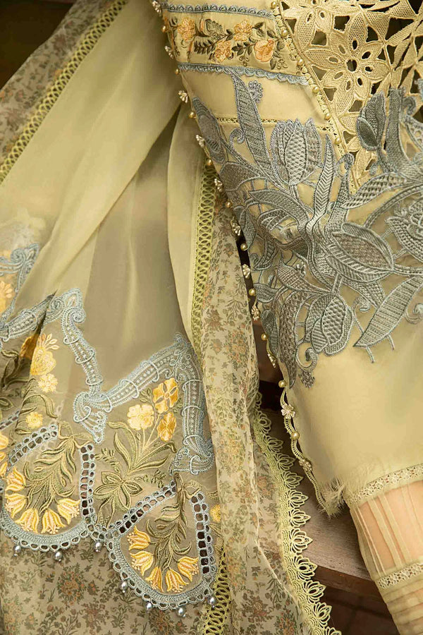 MARIA B EID LUXURY LAWN UN-STITCHED 3PC | D-10