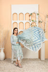 OLENA BY TAWAKKAL SEMI-STITCHED 3PC|D-3090