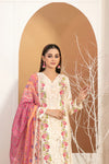 OLENA BY TAWAKKAL SEMI-STITCHED 3PC|D-3091