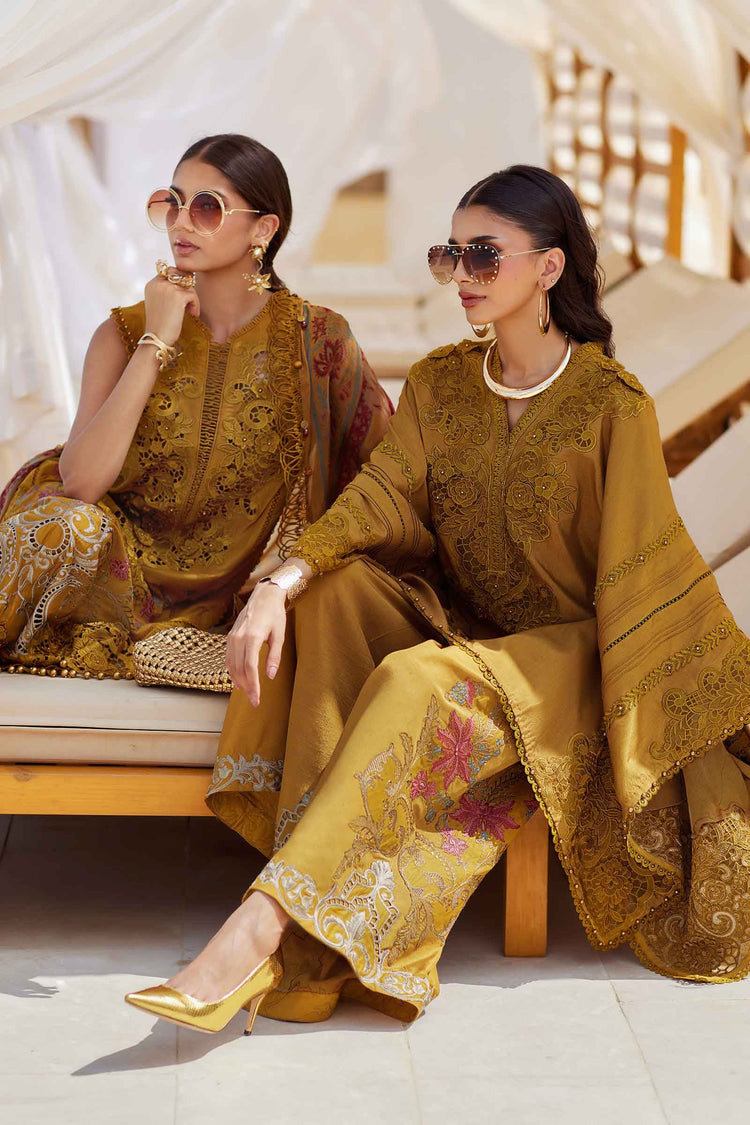 MARIA B LUXURY LAWN UNSTITCHED 2025 D-06