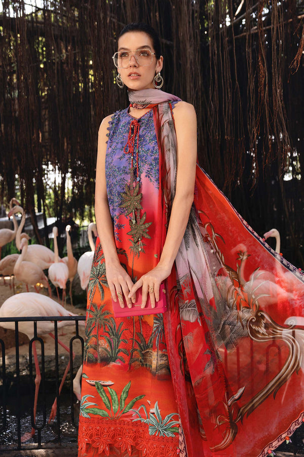 M.PRINTS BY | MARIA B | UN-STITCHED 3PC | MPT-2907-B