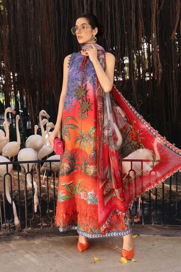 M.PRINTS BY | MARIA B | UN-STITCHED 3PC | MPT-2907-B