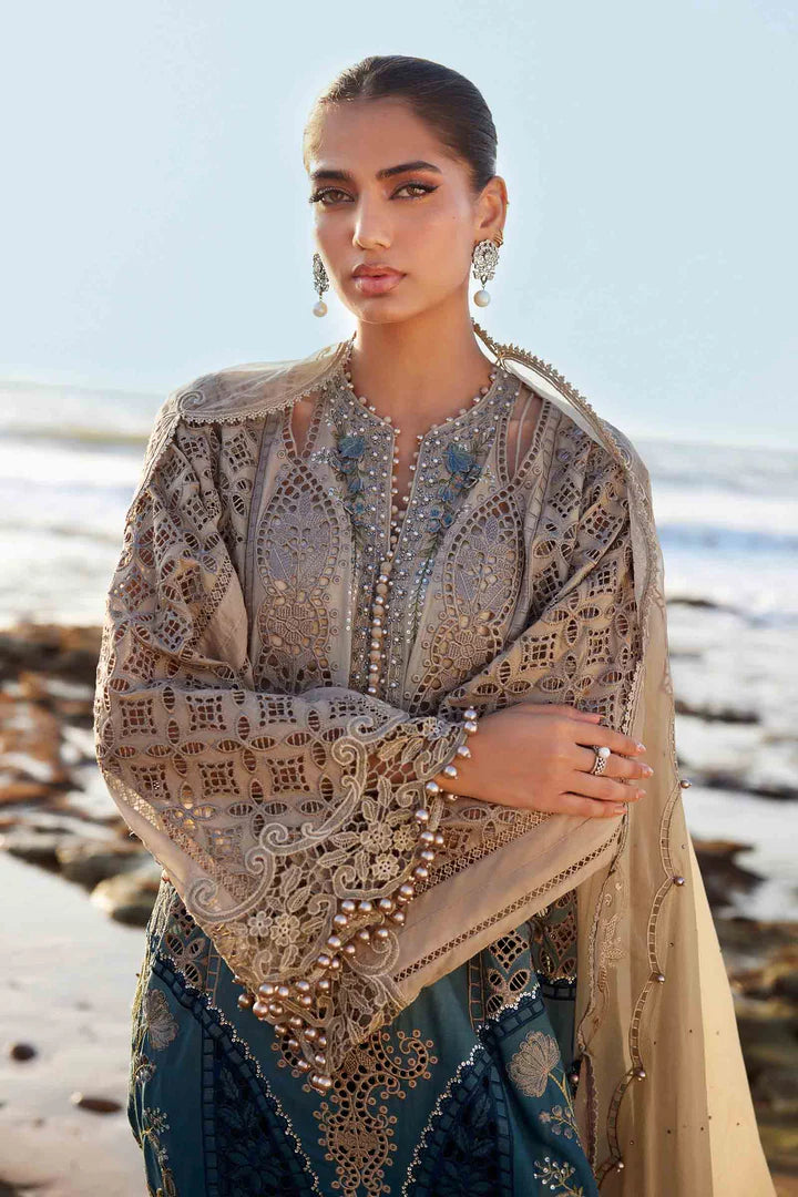 MARIA B LUXURY LAWN UNSTITCHED 2025 D-08