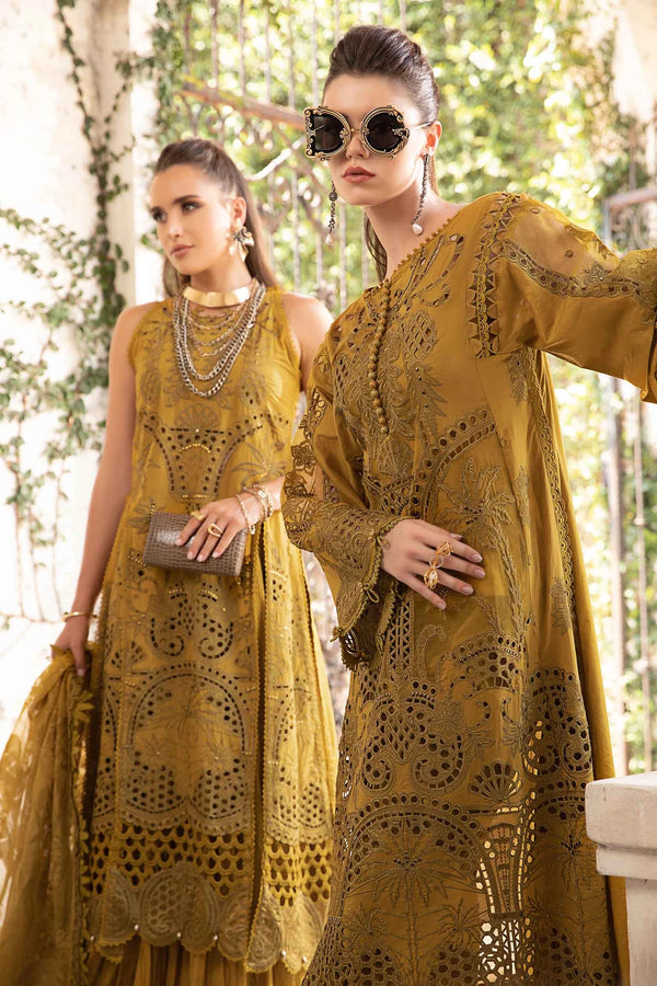 MARIA B EID LUXURY LAWN UN-STITCHED 3PC | D-08