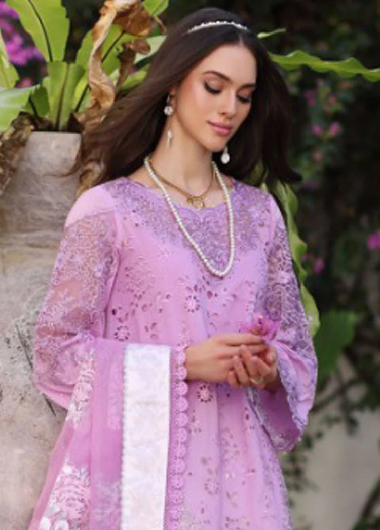 NOOR BY SAADIA ASAD LUXURY CHIKANKARI LUXURY LAWN | D-9A