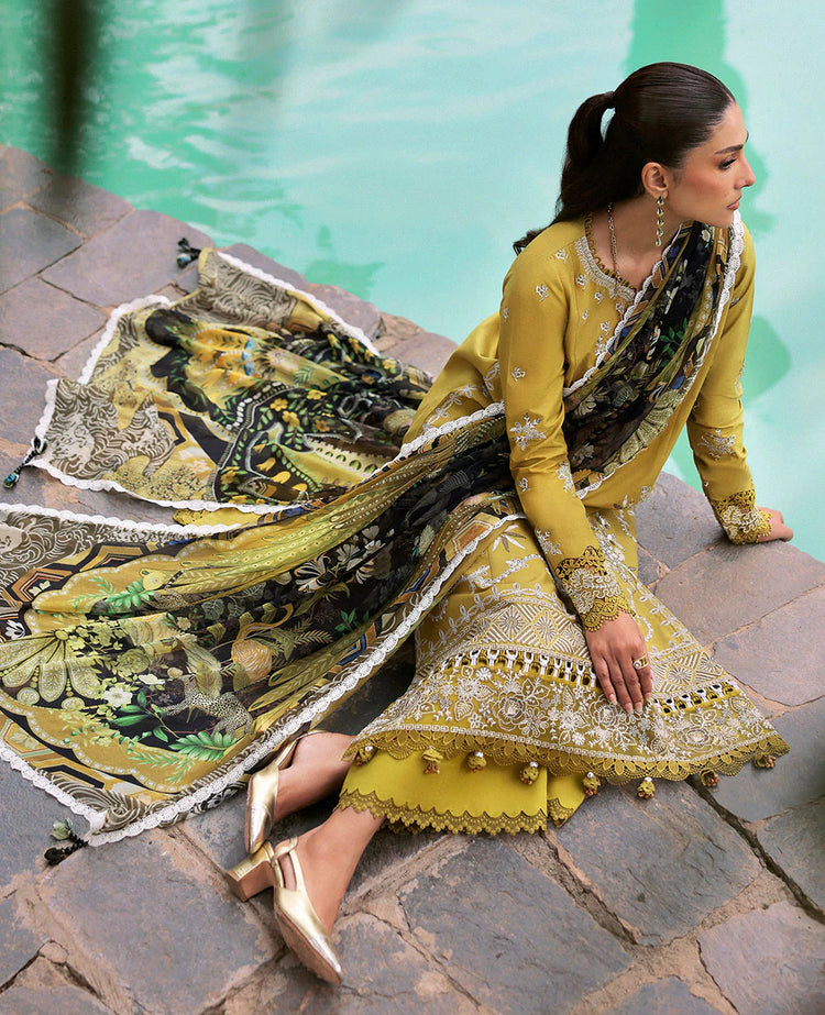 TALIA BY REPUBLIC UN-STITCHED 3PC | D1-A - Numa