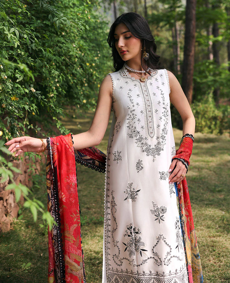 TALIA BY REPUBLIC UN-STITCHED 3PC | D1-B - Lunara